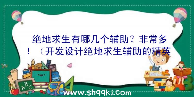 绝地求生有哪几个辅助？非常多！（开发设计绝地求生辅助的精英团队）